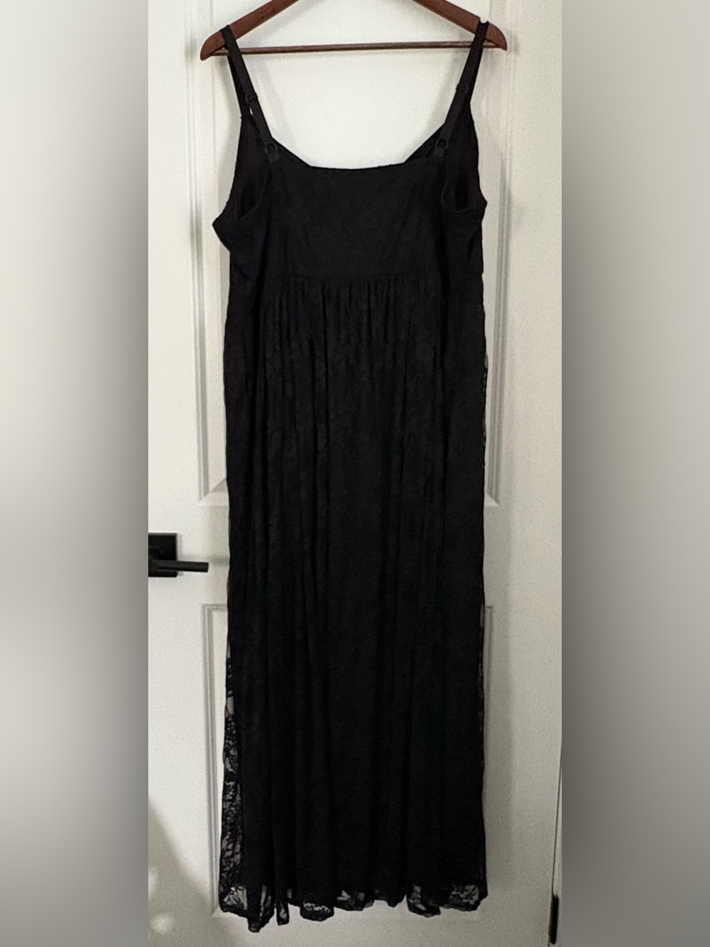 Torrid Black Floral Lace Maxi Dress Size 3/3X NWOT - Picture 4 of 12